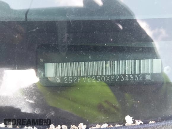 ✅ 1999 Pontiac Firebird Formula • VIN: 2G2FV22G0X2234332 • Лот: 42683436. Опубликован ранее на IAAI с пробегом 110 220 миль. Бесплатный доступ к архиву аукционных продаж из США и подробный отчёт об истории автомобиля на DreamBid. Изображение 9.