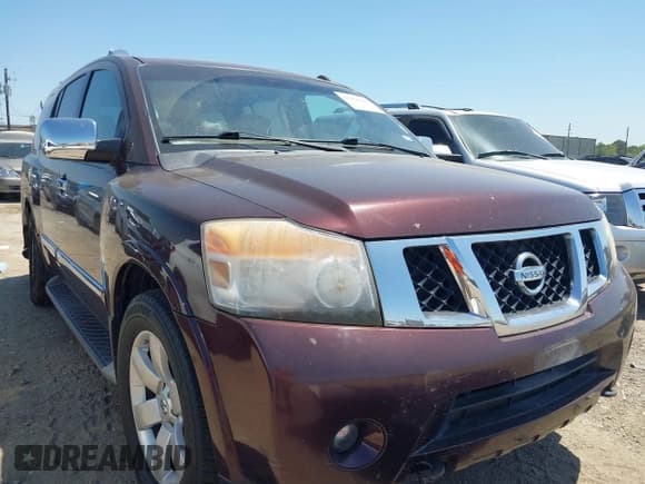 ✅ 2013 Nissan Armada SV • VIN: 5N1BA0ND9DN614468 • Лот: 41978043. Опубликован ранее на IAAI с пробегом 266 573 миль. Бесплатный доступ к архиву аукционных продаж из США и подробный отчёт об истории автомобиля на DreamBid. Изображение 1.