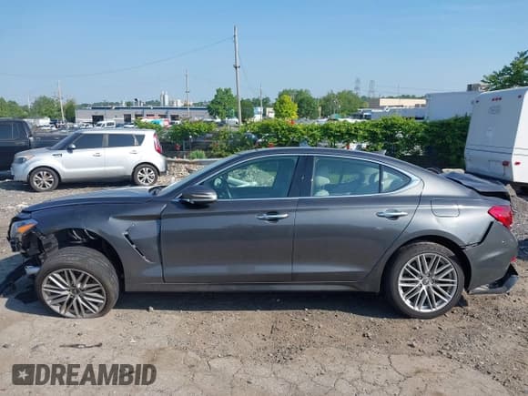 ✅ 2020 Genesis G70 2.0T • VIN: KMTG34LAXLU055376 • Лот: 42401088. Опубликован ранее на IAAI с пробегом 55 213 миль. Бесплатный доступ к архиву аукционных продаж из США и подробный отчёт об истории автомобиля на DreamBid. Изображение 13.