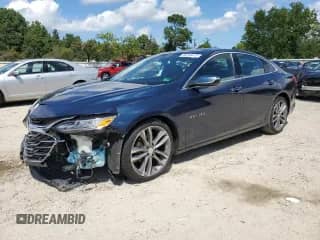 2020 Chevrolet Malibu Premier with VIN 1G1ZE5SX8LF052177, listed as a Copart auction lot 68348615 with 125,818 mi miles and Salvage title. Bid and sale history available at DreamBid. Image 1.