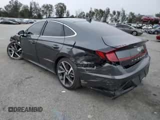 2022 Hyundai Sonata SEL Plus z VIN KMHL44J29NA243795, wystawiony jako Copart lot #71797492 z przebiegiem 3 507 mil mil oraz . Historia ofert i sprzedaży dostępna na DreamBid. Obrazek 2.