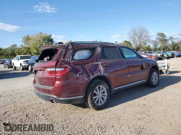 ✅ 2022 Dodge Durango SXT • VIN: 1C4RDJAG6NC187635 • Lot: 82687965. Listed on Copart with 91,817 mi. Free auction sales archive from the USA and detailed vehicle history report at DreamBid. Image 3.