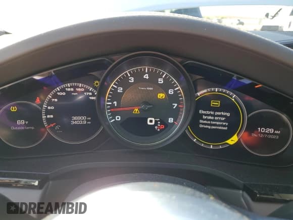 ✅ 2020 Porsche Cayenne S • VIN: WP1BB2AY4LDA57008 • Лот: 79673033. Опубликован ранее на Copart с пробегом 36 900 миль. Бесплатный доступ к архиву аукционных продаж из США и подробный отчёт об истории автомобиля на DreamBid. Изображение 9.