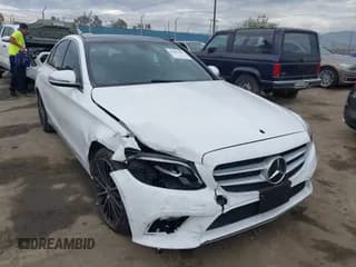 ✅ 2020 Mercedes-Benz C 300 • VIN: W1KWF8DB7LR594966 • Lot: 43699447. Listed on IAAI with 49,860 mi. Free auction sales archive from the USA and detailed vehicle history report at DreamBid. Image 1.
