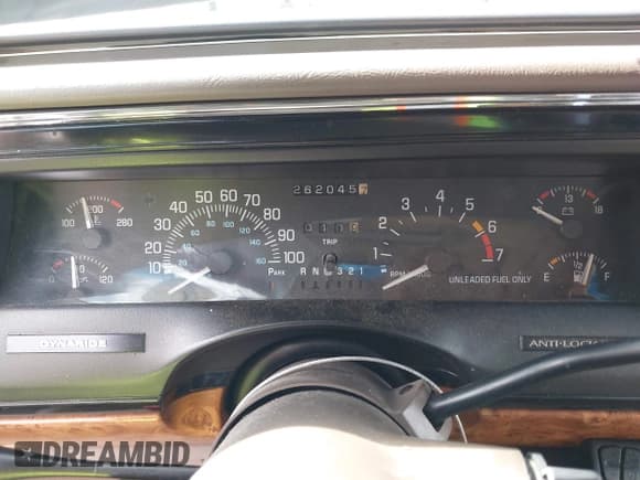 ✅ 1996 Buick LeSabre Custom • VIN: 1G4HP52K6TH408711 • Lot: 43287156. Listed on IAAI with 262,045 mi. Free auction sales archive from the USA and detailed vehicle history report at DreamBid. Image 7.