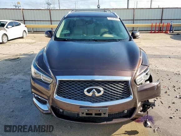 ✅ 2019 Infiniti QX60 Pure • VIN: 5N1DL0MN0KC504592 • Lot: 57896385. Listed on Copart with 99,185 mi. Free auction sales archive from the USA and detailed vehicle history report at DreamBid. Image 5.