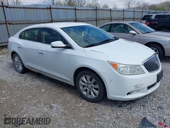 ✅ 2013 Buick LaCrosse • VIN: 1G4GA5E30DF230244 • Lot: 41928325. Listed on IAAI with 149,030 mi. Free auction sales archive from the USA and detailed vehicle history report at DreamBid. Image 1.