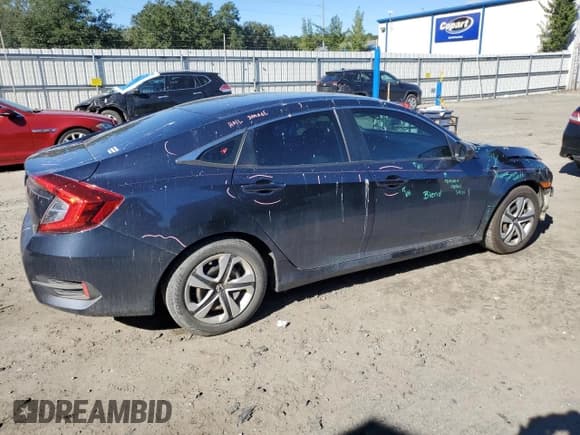 ✅ 2016 Honda Civic LX • VIN: 19XFC2F57GE204358 • Лот: 90373745. Опубликован ранее на Copart с пробегом 148 207 миль. Бесплатный доступ к архиву аукционных продаж из США и подробный отчёт об истории автомобиля на DreamBid. Изображение 3.
