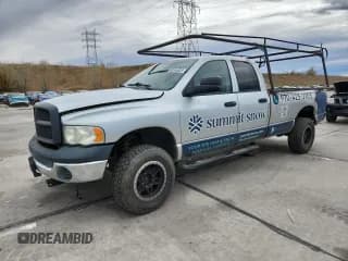 ✅ 2003 Dodge 2500 ST • VIN: 3D7KU28D53G780874 • Лот: 92510925. Опубликован ранее на Copart с пробегом 149 750 миль. Бесплатный доступ к архиву аукционных продаж из США и подробный отчёт об истории автомобиля на DreamBid. Изображение 1.