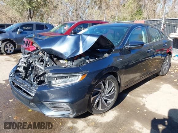 ✅ 2022 Honda Insight Touring • VIN: 19XZE4F95NE004016 • Lot: 43641102. Listed on IAAI with 50,901 mi. Free auction sales archive from the USA and detailed vehicle history report at DreamBid. Image 17.