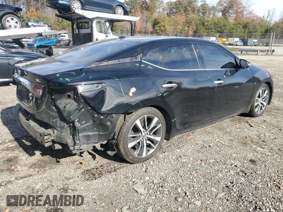 ✅ 2020 Nissan Maxima SL • VIN: 1N4AA6DVXLC368124 • Лот: 91268065. Опубликован ранее на Copart с пробегом 114 209 миль. Бесплатный доступ к архиву аукционных продаж из США и подробный отчёт об истории автомобиля на DreamBid. Изображение 3.