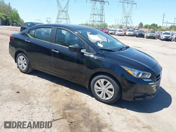 ✅ 2023 Nissan Versa S • VIN: 3N1CN8DV4PL831133 • Lot: 42136974. Listed on IAAI with 50,460 mi. Free auction sales archive from the USA and detailed vehicle history report at DreamBid. Image 1.