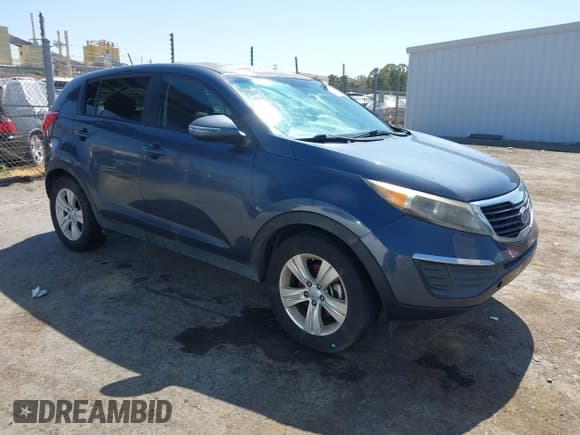 ✅ 2012 Kia Sportage LX • VIN: KNDPB3A28C7186408 • Lot: 42575535. Listed on IAAI with 232,994 mi. Free auction sales archive from the USA and detailed vehicle history report at DreamBid. Image 1.