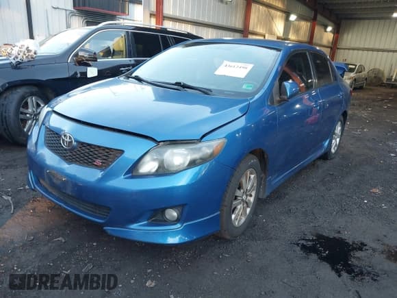 ✅ 2009 Toyota Corolla LE • VIN: 2T1BU40E49C134058 • Lot: 43612498. Listed on IAAI with 206,265 mi. Free auction sales archive from the USA and detailed vehicle history report at DreamBid. Image 2.