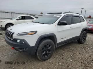 ✅ 2014 Jeep Cherokee Trailhawk • VIN: 1C4PJMBS8EW267778 • Lot: 85760065. Wystawiony na Copart z przebiegiem 162 614 mil. Bezpłatny archiwum sprzedaży aukcyjnych z USA i szczegółowy raport historii pojazdu na DreamBid. Zdjęcie 1.