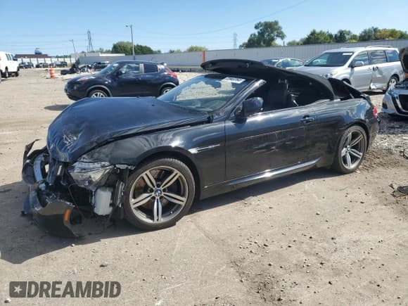 ✅ 2009 BMW 6 Series M6 • VIN: WBSEK93559CY80189 • Lot: 72840764. Listed on Copart with Not provided. Free auction sales archive from the USA and detailed vehicle history report at DreamBid. Image 1.