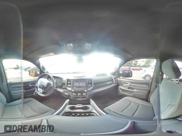 2024 Ram 1500 Big Horn with VIN 1C6RRFFG1RN105335, listed as a Copart auction lot 62520375 with 19,132 mi miles and Salvage title. Bid and sale history available at DreamBid. Image 14.