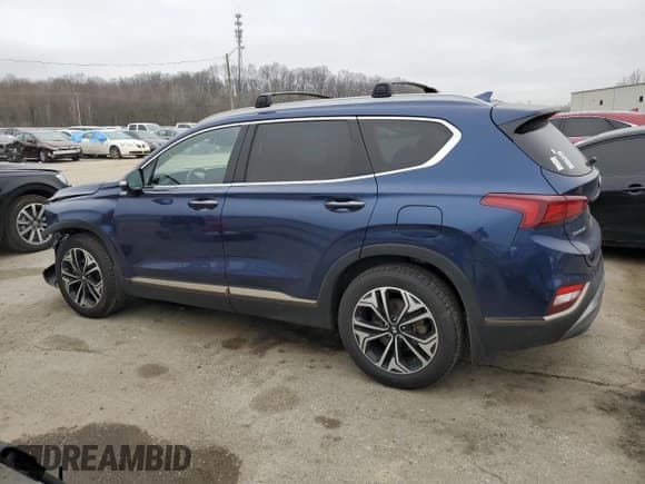 ✅ 2020 Hyundai Santa Fe Limited • VIN: 5NMS53AAXLH291369 • Lot: 46016074. Wystawiony na Copart z przebiegiem 90 216 mil. Bezpłatny archiwum sprzedaży aukcyjnych z USA i szczegółowy raport historii pojazdu na DreamBid. Zdjęcie 2.