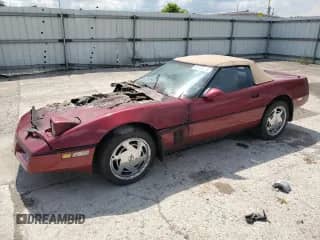 1989 Chevrolet Corvette with VIN 1G1YY3188K5117454, listed as a Copart auction lot 63705665 with Not provided miles and Non repairable. Bid and sale history available at DreamBid. Image 1.