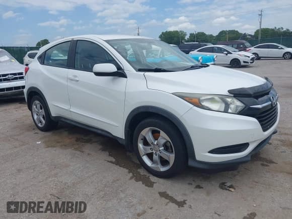 ✅ 2016 Honda HR-V LX • VIN: 3CZRU5G34GM704020 • Lot: 42571778. Listed on IAAI with 202,954 mi. Free auction sales archive from the USA and detailed vehicle history report at DreamBid. Image 1.