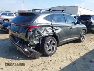 2024 Hyundai Tucson Limited с VIN KM8JECD11RU235356, выставлен на аукционе IAAI как лот 43135108 с пробегом 9 427 миль миль и . История ставок и продаж доступна на DreamBid. Изображение 4.