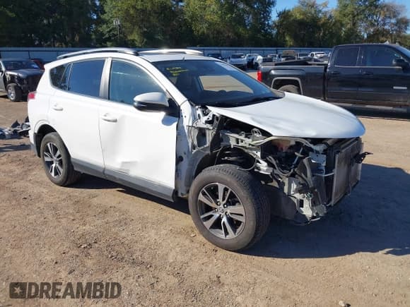 ✅ 2018 Toyota RAV4 XLE • VIN: JTMWFREV1JJ730920 • Lot: 43597877. Listed on IAAI with 88,444 mi. Free auction sales archive from the USA and detailed vehicle history report at DreamBid. Image 1.
