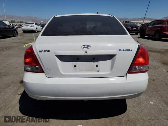 2003 Hyundai Elantra GLS with VIN KMHDN45D93U615368, listed as a Copart auction lot 67135734 with 316,741 mi miles and Salvage title. Bid and sale history available at DreamBid. Image 6.