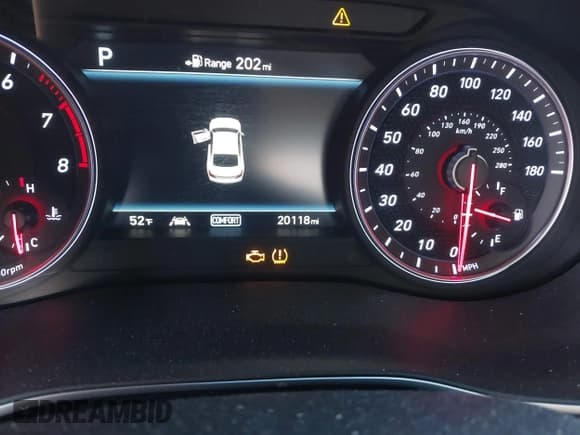 ✅ 2019 Genesis G70 Advanced • VIN: KMTG44LA3KU026670 • Lot: 41814058. Listed on IAAI with 20,118 mi. Free auction sales archive from the USA and detailed vehicle history report at DreamBid. Image 16.