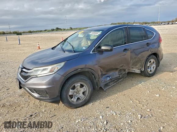 ✅ 2015 Honda CR-V LX • VIN: 2HKRM3H33FH504646 • Лот: 94085895. Опубликован ранее на Copart с пробегом 231 581 миль. Бесплатный доступ к архиву аукционных продаж из США и подробный отчёт об истории автомобиля на DreamBid. Изображение 1.