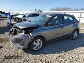 ✅ 2021 Nissan Kicks S • VIN: 3N1CP5BV8ML483635 • Lot: 81738575. Listed on Copart with 101,980 mi. Free auction sales archive from the USA and detailed vehicle history report at DreamBid. Image 1.