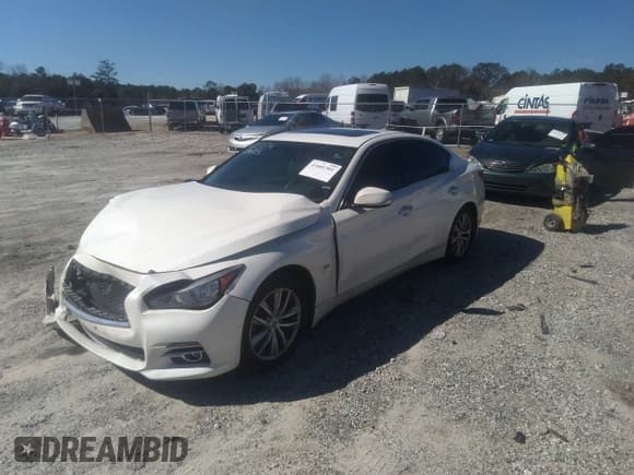 ✅ 2016 Infiniti Q50 Premium • VIN: JN1CV7AR5GM250084 • Lot: 41601301. Listed on IAAI with 101,275 mi. Free auction sales archive from the USA and detailed vehicle history report at DreamBid. Image 17.
