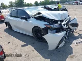 2023 Toyota Camry XSE with VIN 4T1K61BK2PU097521, listed as a IAAI auction lot 42893235 with 38,272 mi miles and . Bid and sale history available at DreamBid. Image 1.