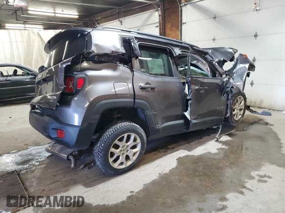 ✅ 2017 Jeep Renegade Latitude • VIN: ZACCJBBB9HPF44751 • Лот: 80428145. Опубликован ранее на Copart с пробегом Не указан. Бесплатный доступ к архиву аукционных продаж из США и подробный отчёт об истории автомобиля на DreamBid. Изображение 3.
