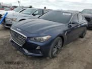 ✅ 2019 Genesis G70 Advanced • VIN: KMTG64LAXKU020441 • Lot: 75075854. Listed on Copart with 49,106 mi. Free auction sales archive from the USA and detailed vehicle history report at DreamBid. Image 1.