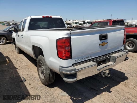 ✅ 2019 Chevrolet Silverado 2500HD Work Truck • VIN: 2GC2CREG9K1135589 • Лот: 50979335. Опубликован ранее на Copart с пробегом Не указан. Бесплатный доступ к архиву аукционных продаж из США и подробный отчёт об истории автомобиля на DreamBid. Изображение 2.