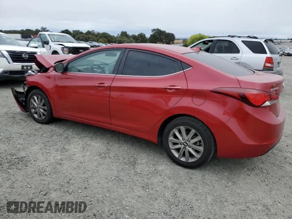 ✅ 2015 Hyundai Elantra SE • VIN: KMHDH4AE2FU226680 • Lot: 81880415. Listed on Copart with 92,155 mi. Free auction sales archive from the USA and detailed vehicle history report at DreamBid. Image 2.