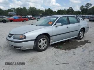 ✅ 2001 Chevrolet Impala LS • VIN: 2G1WH55K219299629 • Lot: 69669025. Listed on Copart with 208,227 mi. Free auction sales archive from the USA and detailed vehicle history report at DreamBid. Image 1.