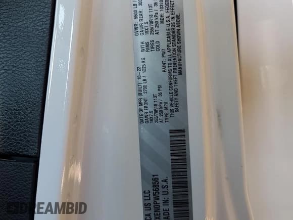 ✅ 2023 Jeep Wrangler Sahara • VIN: 1C4HJXEN0PW568561 • Lot: 48675435. Listed on Copart with 39,727 mi. Free auction sales archive from the USA and detailed vehicle history report at DreamBid. Image 12.