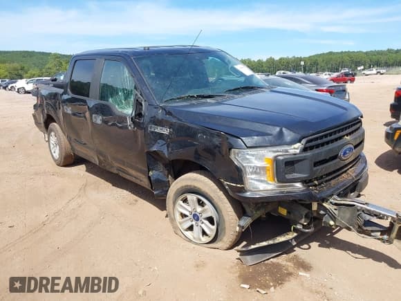 ✅ 2019 Ford F-150 XL • VIN: 1FTEW1EP2KFB87838 • Lot: 43100037. Wystawiony na IAAI z przebiegiem 65 684 mil. Bezpłatny archiwum sprzedaży aukcyjnych z USA i szczegółowy raport historii pojazdu na DreamBid. Zdjęcie 1.