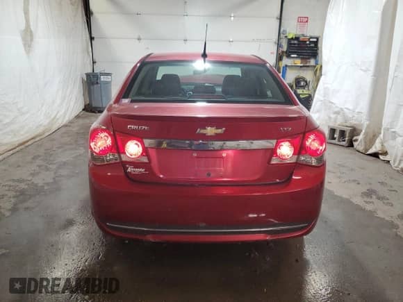 2011 Chevrolet Cruze LTZ with VIN 1G1PH5S97B7242268, listed as a Copart auction lot 89837915 with 166,608 mi miles and Salvage title. Bid and sale history available at DreamBid. Image 6.