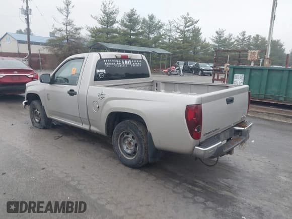 ✅ 2007 GMC Canyon SLE1 • VIN: 1GTCS149878131145 • Lot: 43760249. Listed on IAAI with 108,446 mi. Free auction sales archive from the USA and detailed vehicle history report at DreamBid. Image 3.