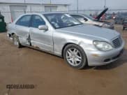 ✅ 2003 Mercedes-Benz S 500 • VIN: WDBNG75J83A330249 • Лот: 41676372. Опубликован ранее на IAAI с пробегом 137 848 миль. Бесплатный доступ к архиву аукционных продаж из США и подробный отчёт об истории автомобиля на DreamBid. Изображение 1.
