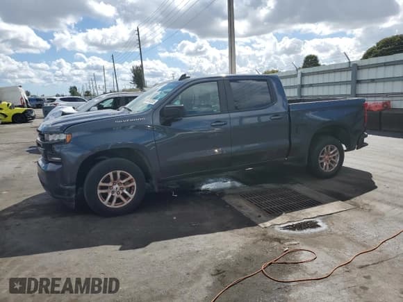 ✅ 2021 Chevrolet Silverado 1500 • VIN: 1GCPWDET6MZ206416 • Лот: 46792355. Опубликован ранее на Copart с пробегом 148 872 миль. Бесплатный доступ к архиву аукционных продаж из США и подробный отчёт об истории автомобиля на DreamBid. Изображение 1.