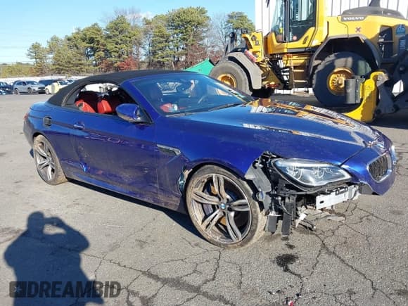 ✅ 2018 BMW M6 • VIN: WBS6G9C56JBM23844 • Лот: 41206052. Опубликован ранее на IAAI с пробегом 32 670 миль. Бесплатный доступ к архиву аукционных продаж из США и подробный отчёт об истории автомобиля на DreamBid. Изображение 1.