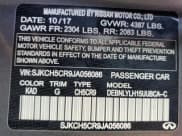 ✅ 2018 Infiniti QX30 Luxury • VIN: SJKCH5CR9JA056086 • Lot: 58367765. Listed on Copart with 84,550 mi. Free auction sales archive from the USA and detailed vehicle history report at DreamBid. Image 14.