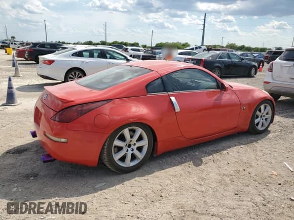 ✅ 2003 Nissan 350Z • VIN: JN1AZ34D03T102252 • Lot: 61172234. Listed on Copart with 151,693 mi. Free auction sales archive from the USA and detailed vehicle history report at DreamBid. Image 3.