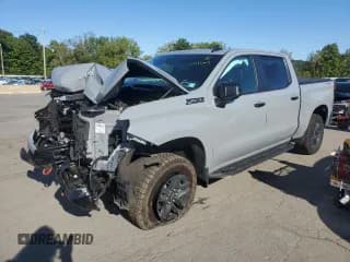 ✅ 2024 Chevrolet Silverado 1500 LT Trail Boss • VIN: 3GCUDFED7RG457885 • Lot: 71627385. Wystawiony na Copart z przebiegiem 20 667 mil. Bezpłatny archiwum sprzedaży aukcyjnych z USA i szczegółowy raport historii pojazdu na DreamBid. Zdjęcie 1.