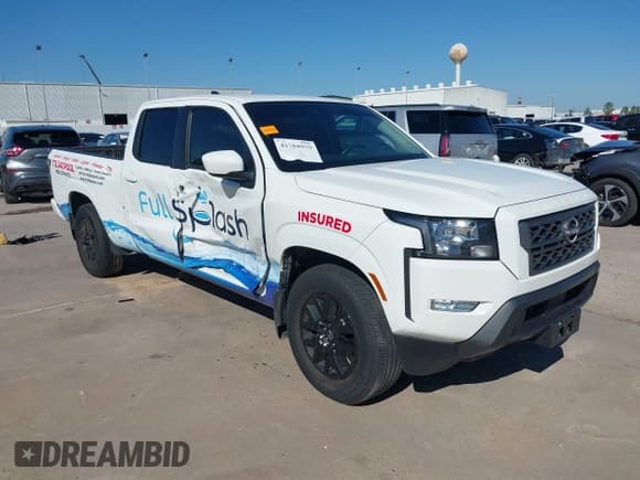 ✅ 2024 Nissan Frontier SV • VIN: 1N6ED1FJ9RN651348 • Lot: 41764980. Listed on IAAI with 12,309 mi. Free auction sales archive from the USA and detailed vehicle history report at DreamBid. Image 1.