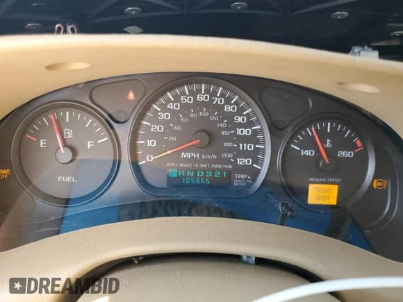 2002 Chevrolet Impala LS с VIN 2G1WH55KX29302570, выставлен на аукционе Copart как лот 66927234 с пробегом 105 865 миль миль и Списание • Salvage title. История ставок и продаж доступна на DreamBid. Изображение 9.