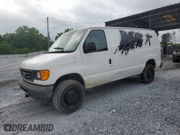 ✅ 2005 Ford Econoline Cargo • VIN: 1FTNE24W35HA94644 • Lot: 56523545. Listed on Copart with Not provided. Free auction sales archive from the USA and detailed vehicle history report at DreamBid. Image 1.